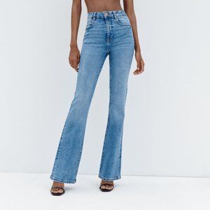 NWT Zara High-Rise Flare Jeans